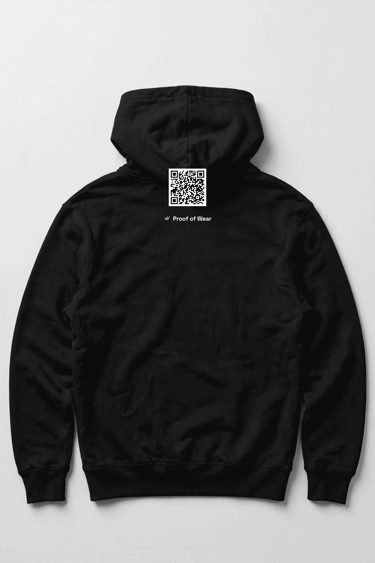 Back concept preview — standard back-neck placement for Don't Trust, Verify